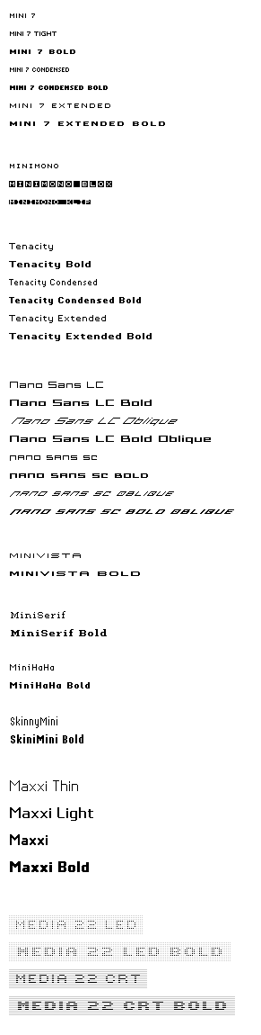 allfonts